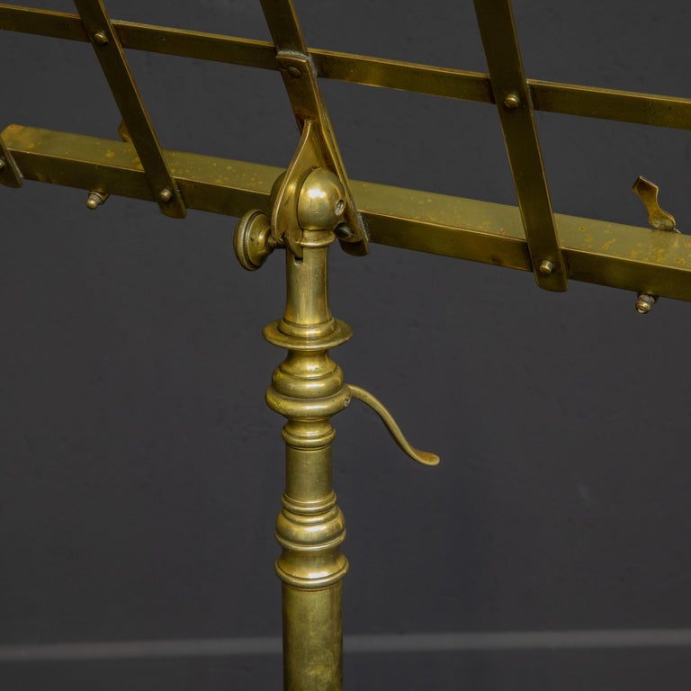 Edwardian Brass Music Stand at 1stDibs brass music stands, antique