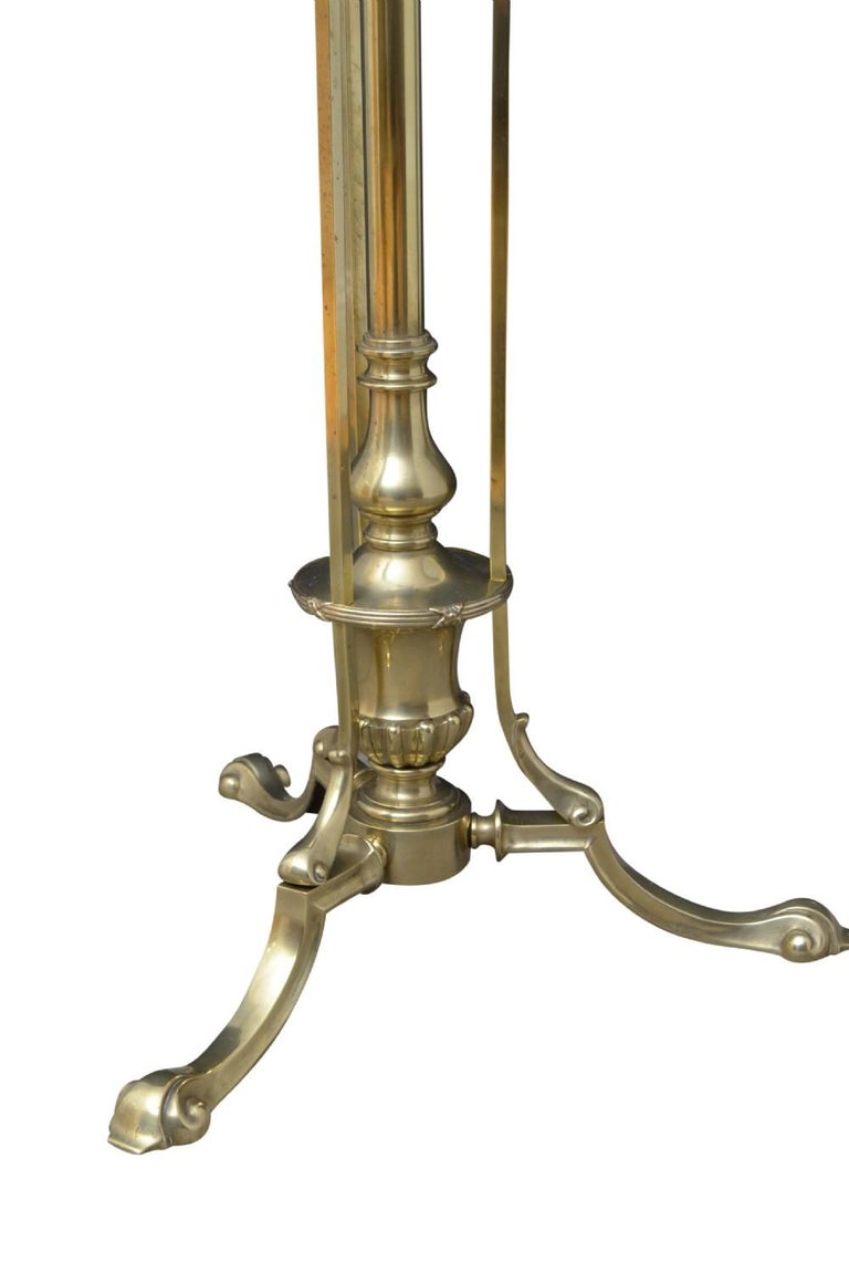 Edwardian Brass Standard Lamp at 1stDibs edwardian floor lamp