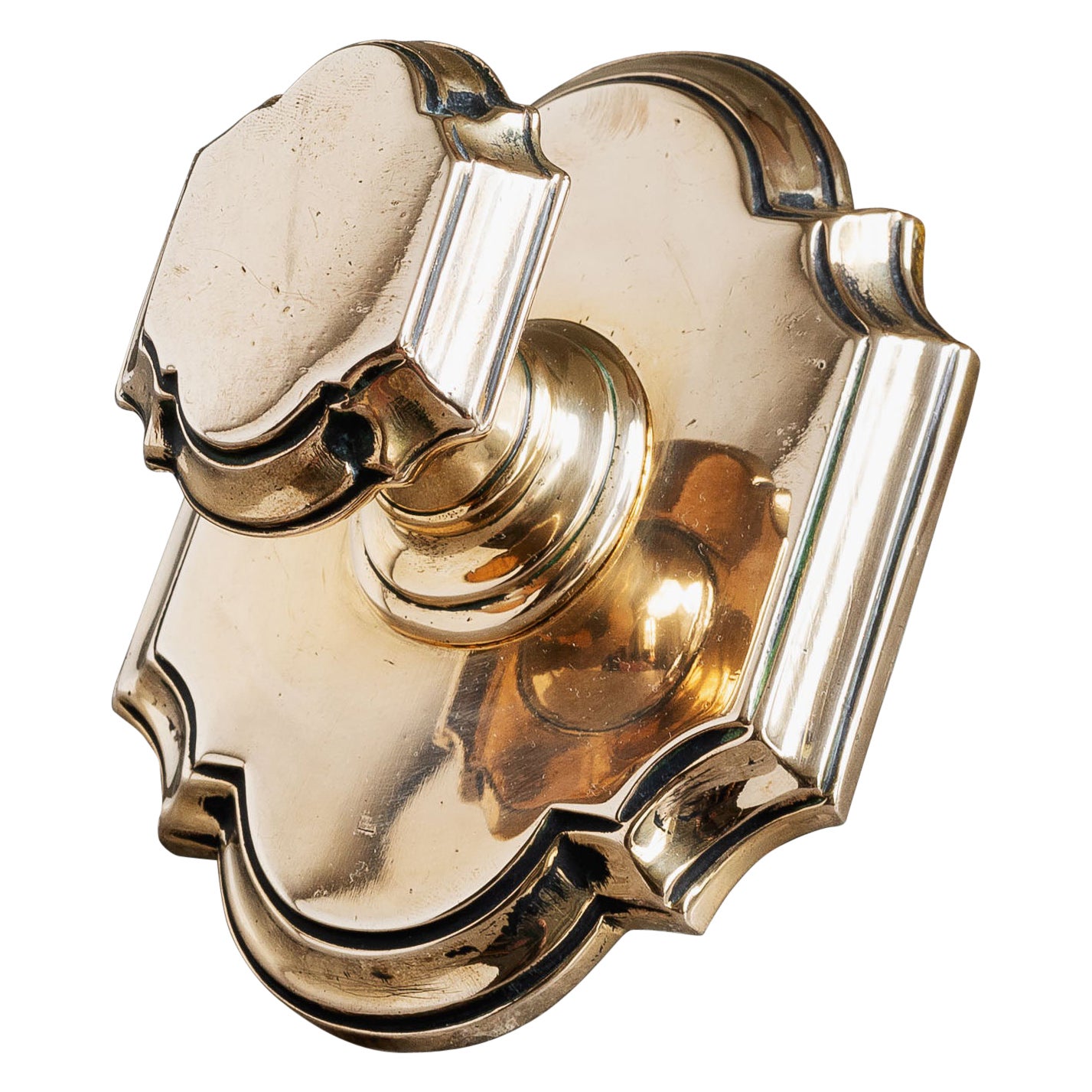 Edwardian Bronze Door Centre Pull en vente