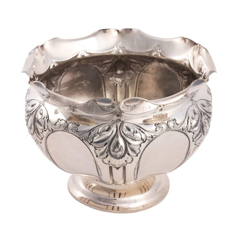 Japonesque Bronze Cache  Pot  by Berndorf Austria circa 