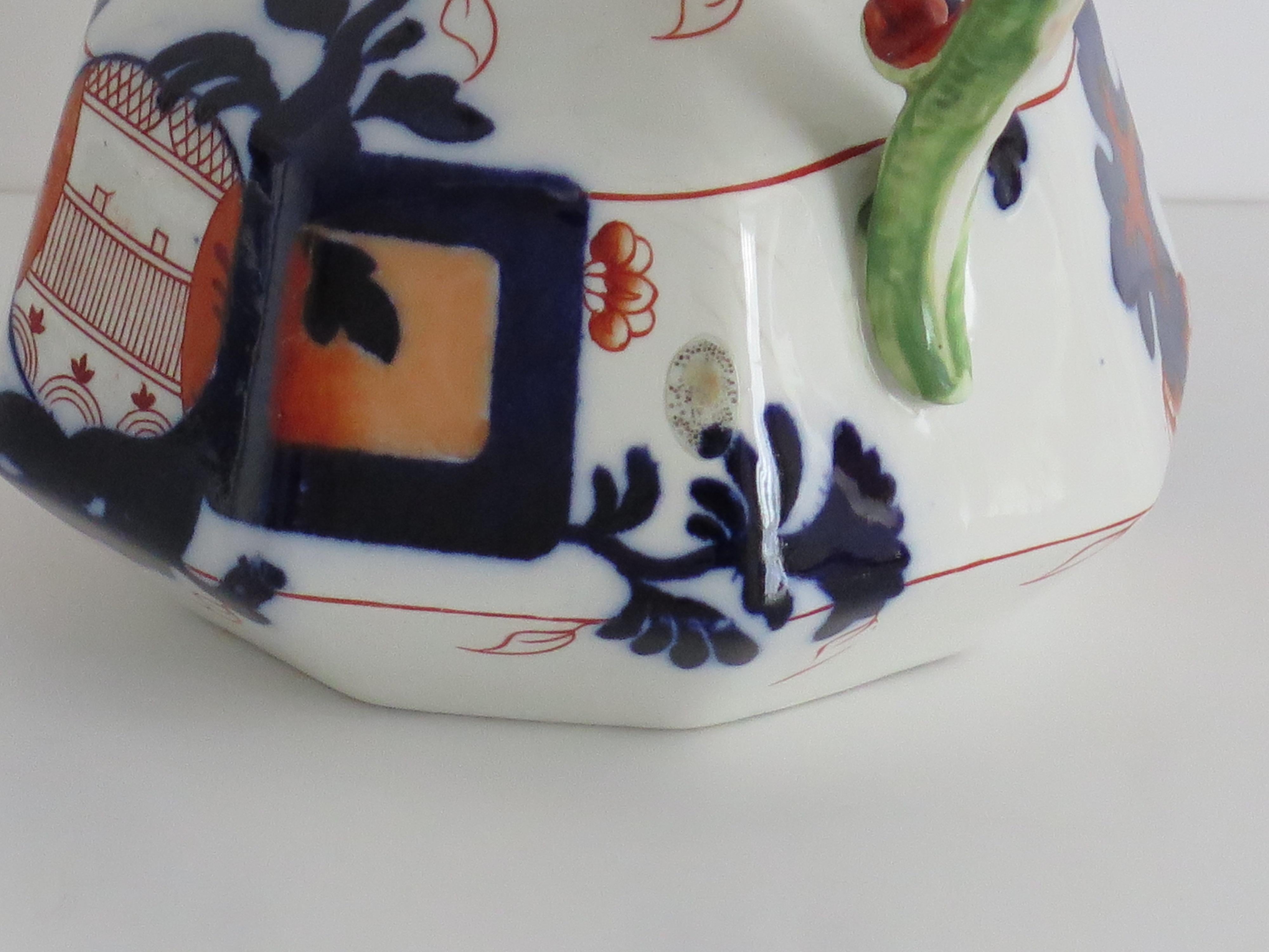 Edwardianische Keramik Hydra Krug oder Krug von Doulton in Jardinière Ptn, um 1905 im Angebot 4