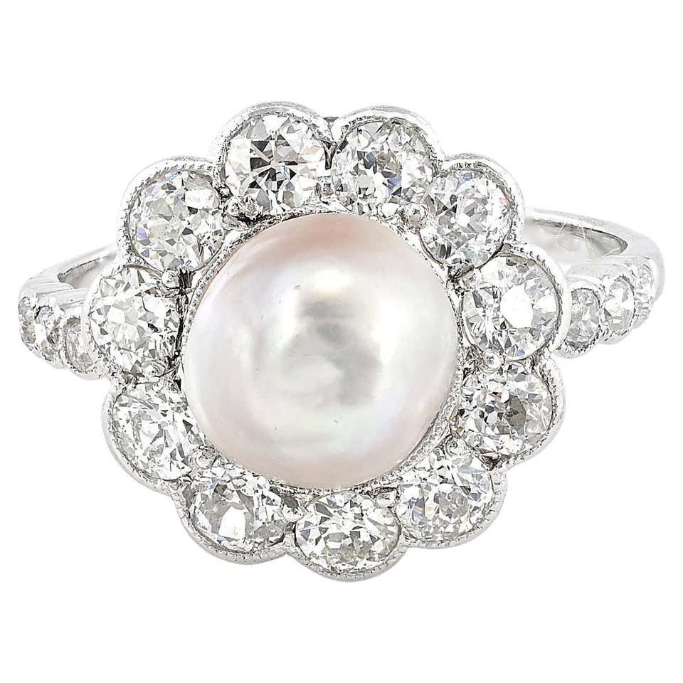 Antique Natural Pearl Rings - 249 For Sale at 1stDibs | antique pearl ...
