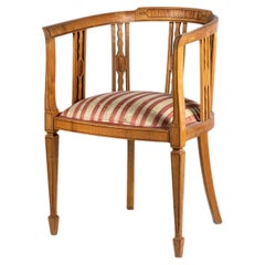Edwardian Chair in Mahogany, 20th Century, 1905