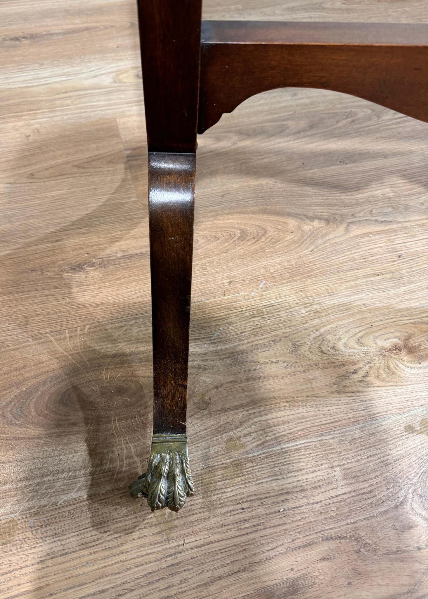 Edwardian Cheval Mirror 1910 Mahogany Swivel Dressing Mirrors In Good Condition For Sale In Potters Bar, GB