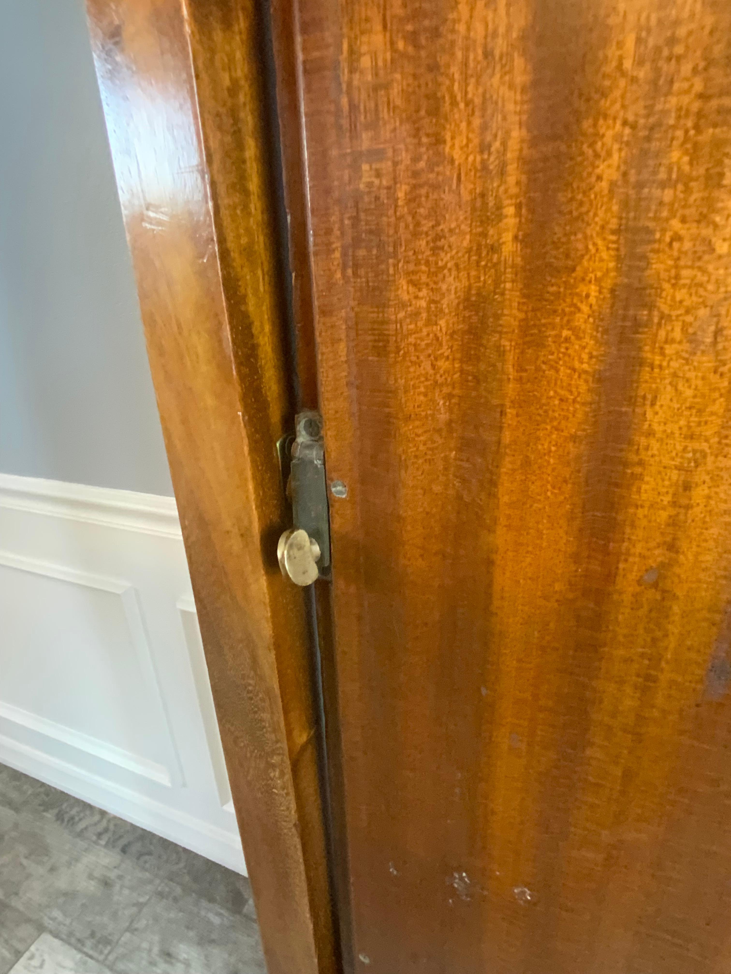 Mahogany Edwardian Cheval Mirror