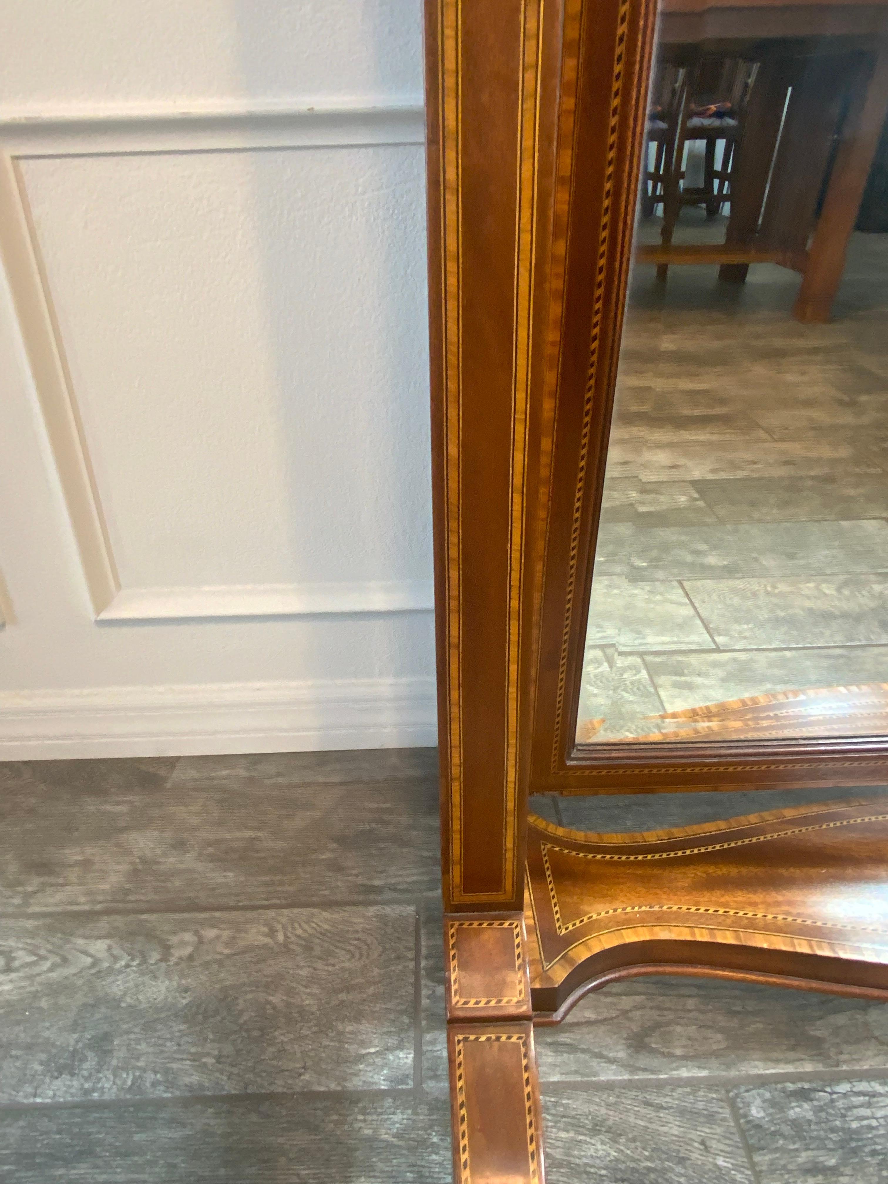 Edwardian Cheval Mirror 2