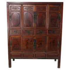 Armoire Chinoiserie édouardienne