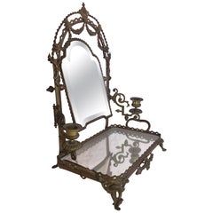 Edwardian circa 1910 Dressing-Table / Vanity Mirror