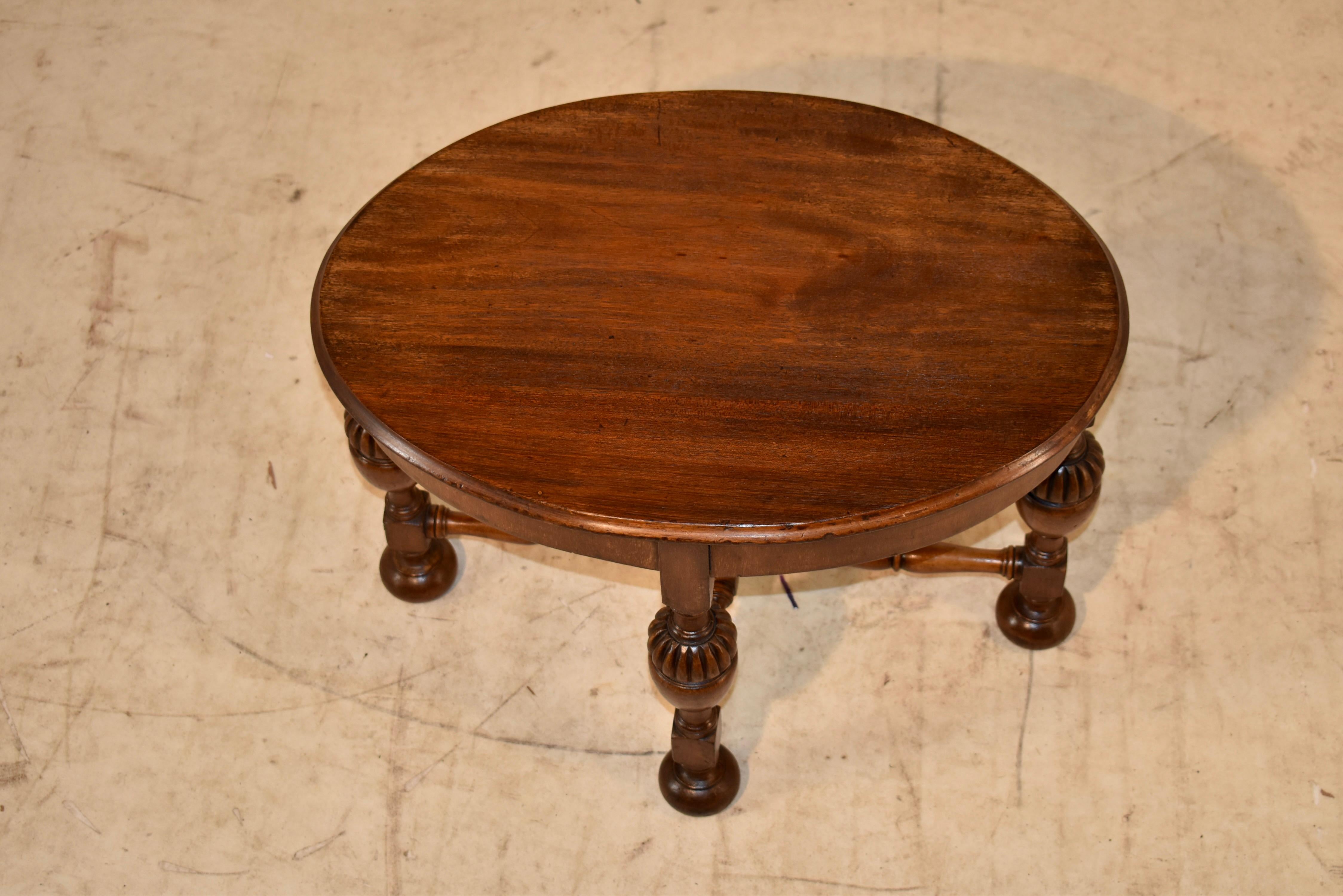 Edwardian Cocktail Table, circa 1900 1