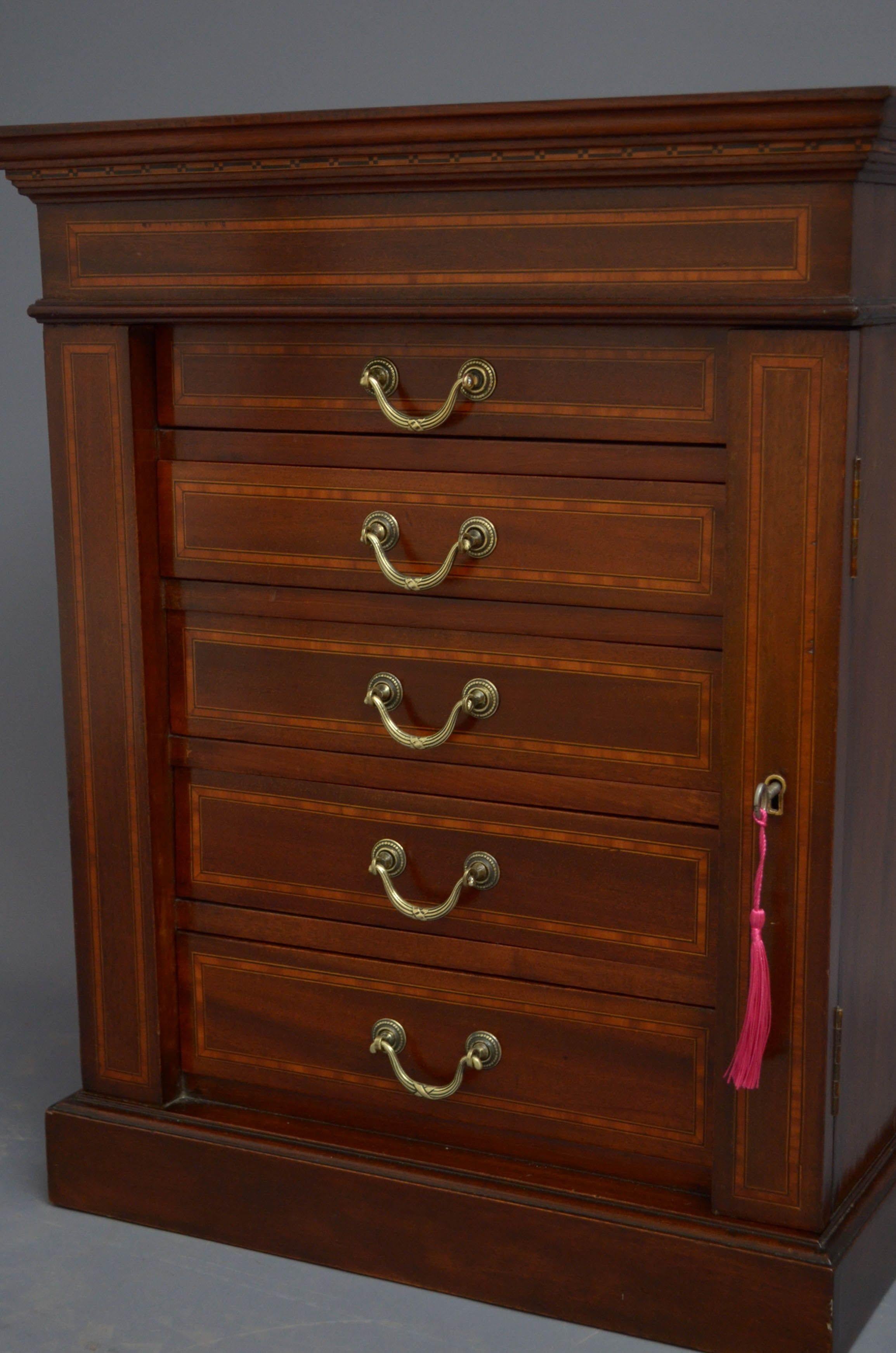 Edwardian Collector's Cabinet 1