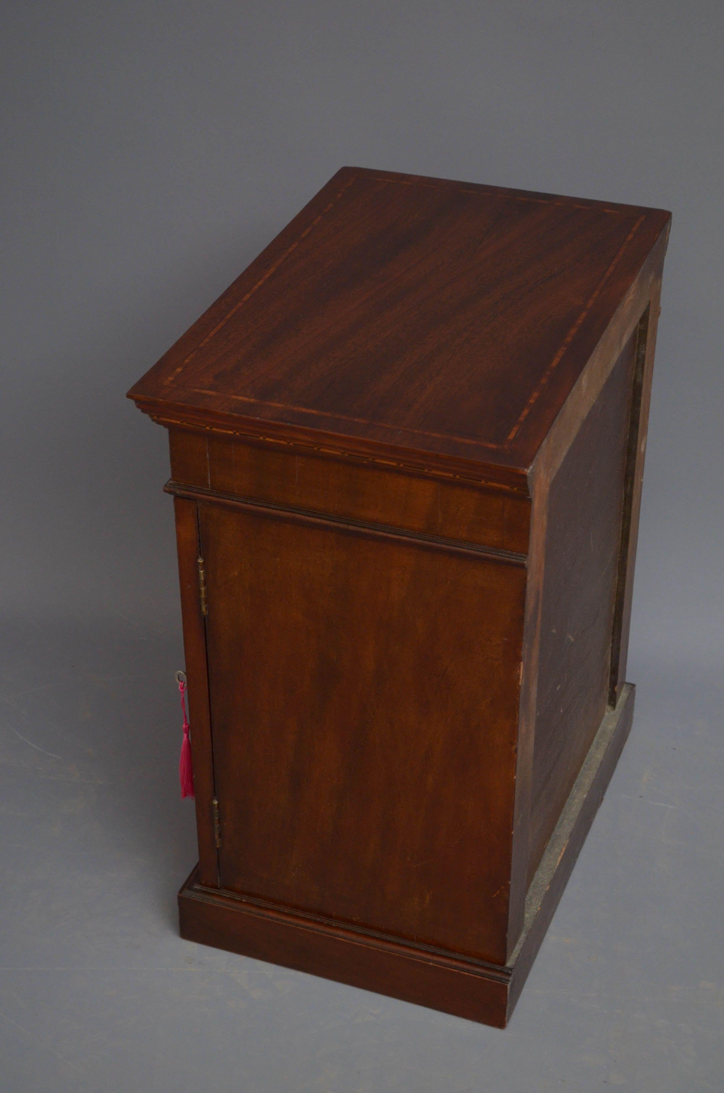 Edwardian Collector's Cabinet 3