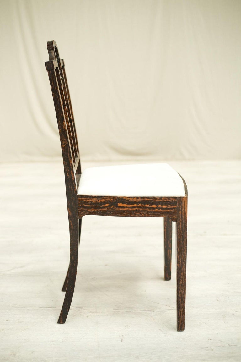 Edwardian Coromandel side chair For Sale at 1stDibs