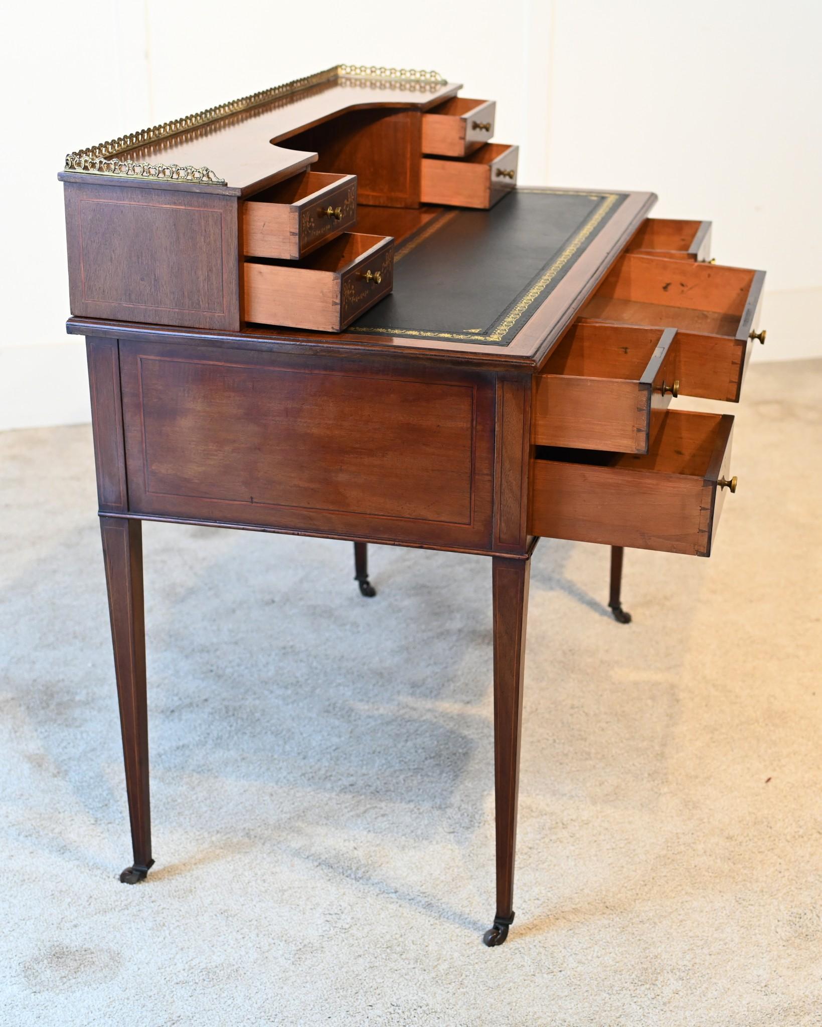 Edwardian Desk by Edwards and Roberts Antique Ladies Writing Table 1