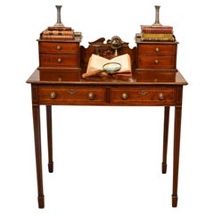 Escritorio eduardiano Mesa de escritorio para señoras Caoba 1900