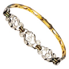 Edwardian Diamond and 18 Carat Gold Bracelet