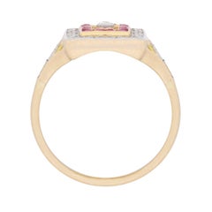 Edwardian Diamond and Ruby Cluster Ring, circa 1910