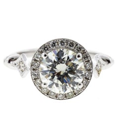 Edwardian Diamond Engagement Ring 'Round'