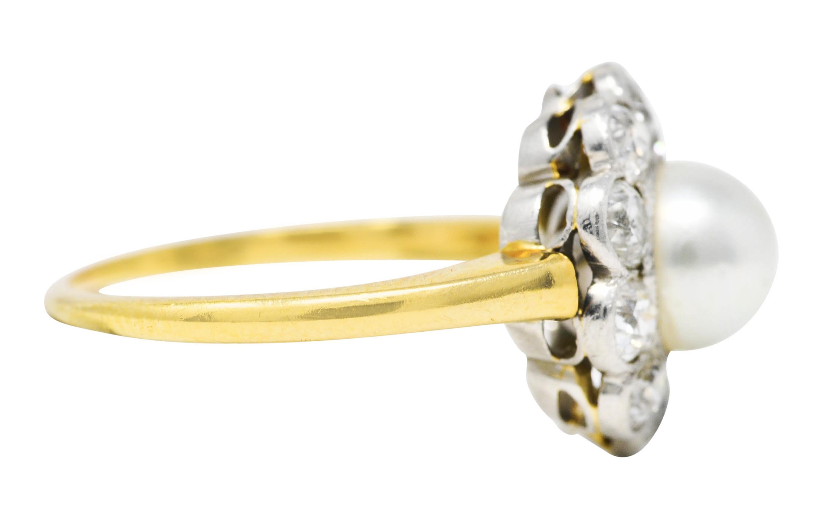 edwardian cluster ring