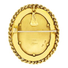 Edwardian Diamond Portrait Brooch, c.1902