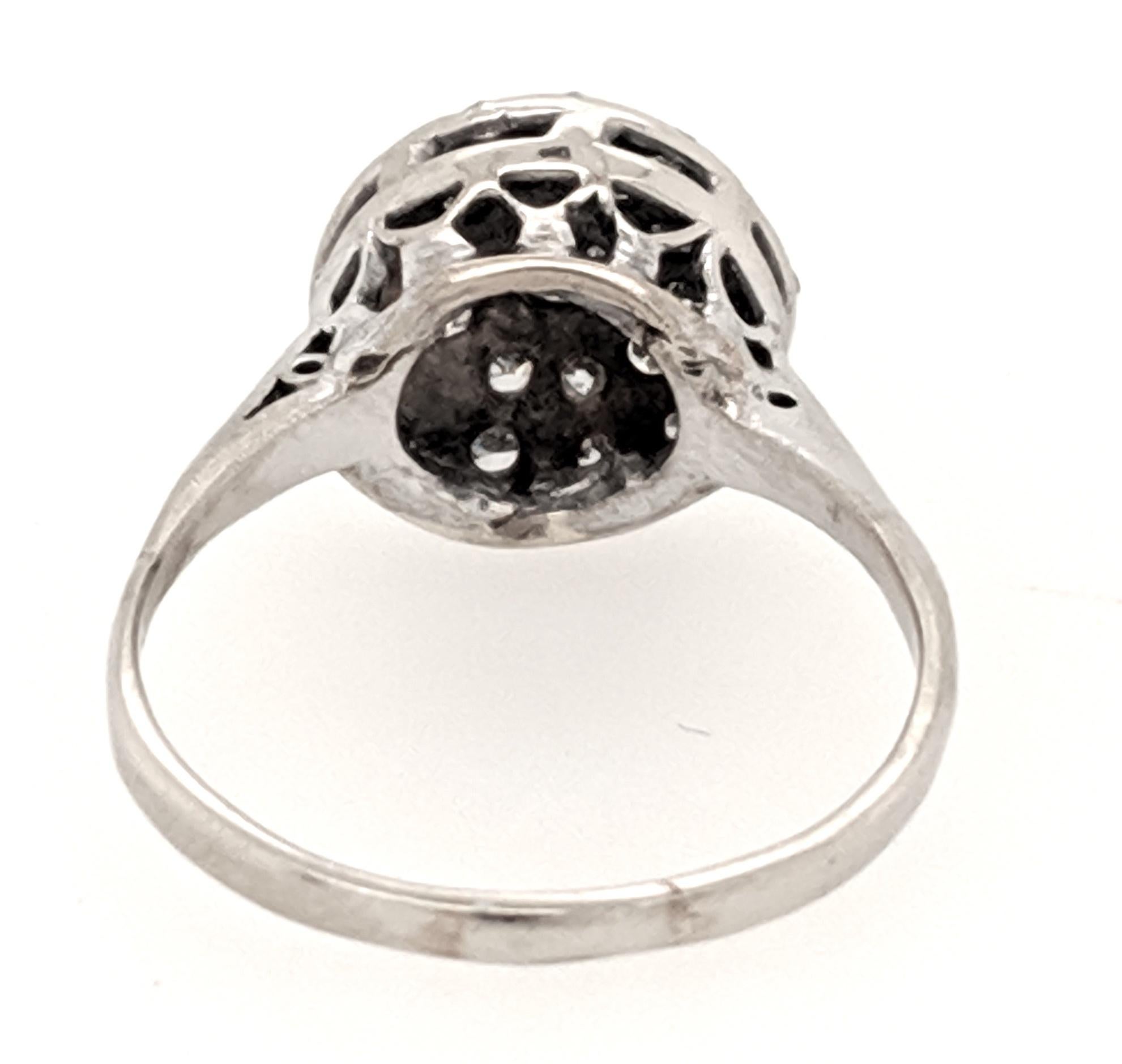 Edwardian Diamond Ring In Good Condition In Greenville, DE