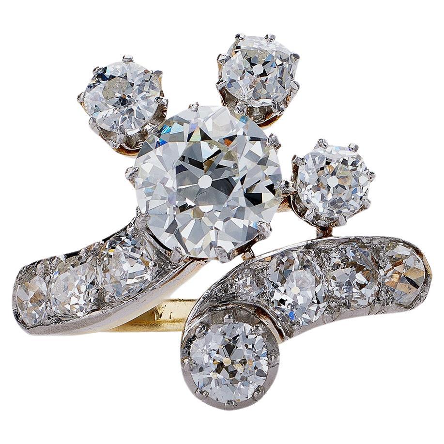 Edwardian Diamond Ring For Sale