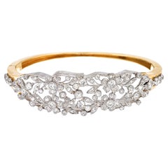 Edwardian Diamond-set Floral Bracelet