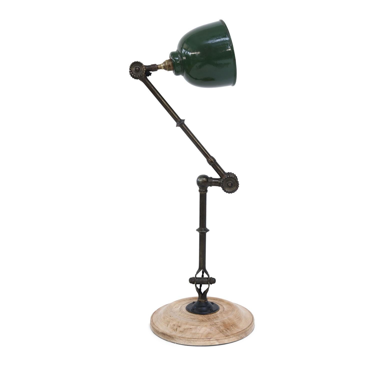 Large-Scale Edwardian Draftsman Lamp 5
