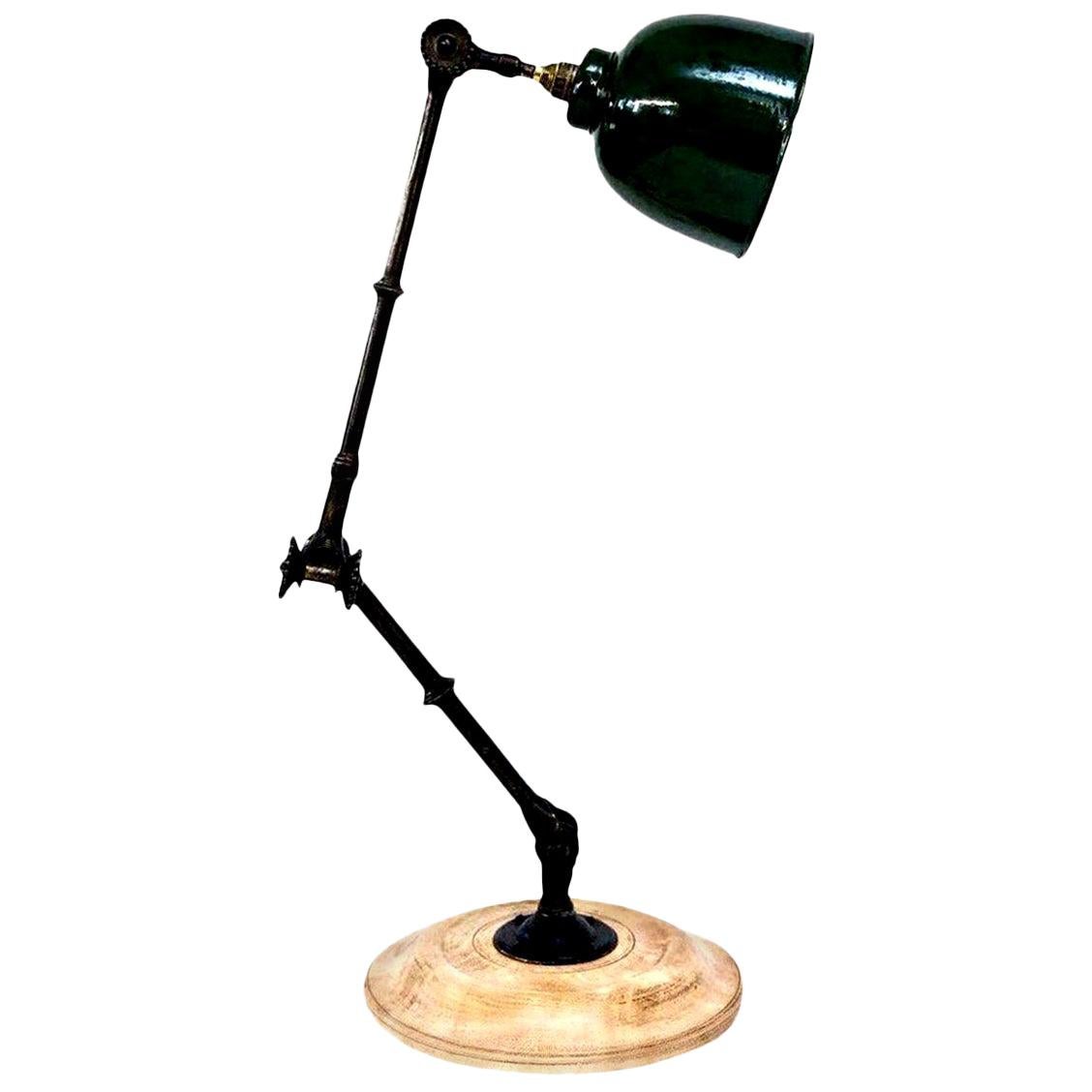 Large-Scale Edwardian Draftsman Lamp 8
