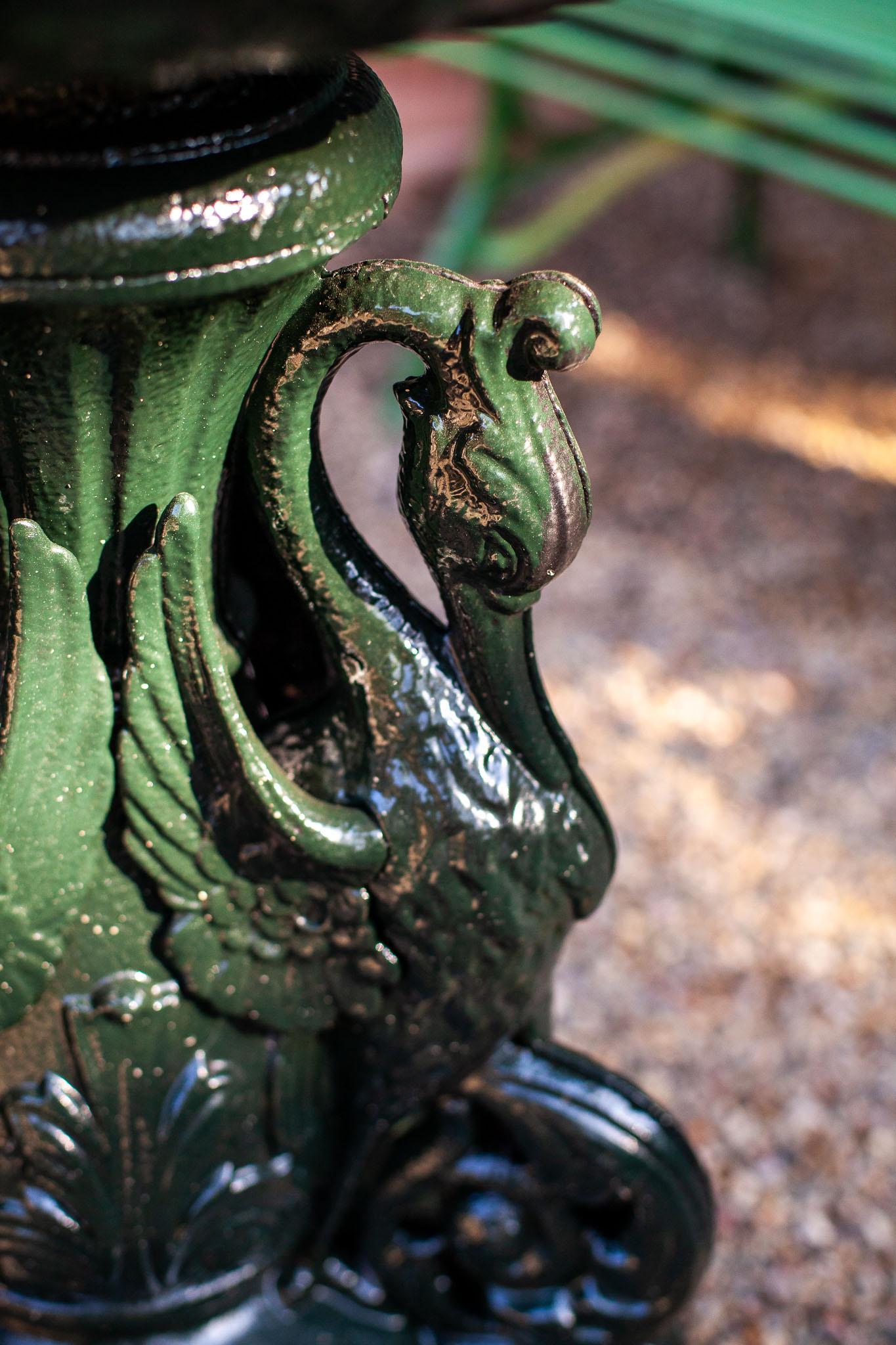 North American Edwardian Egret Fountain / Urn For Sale
