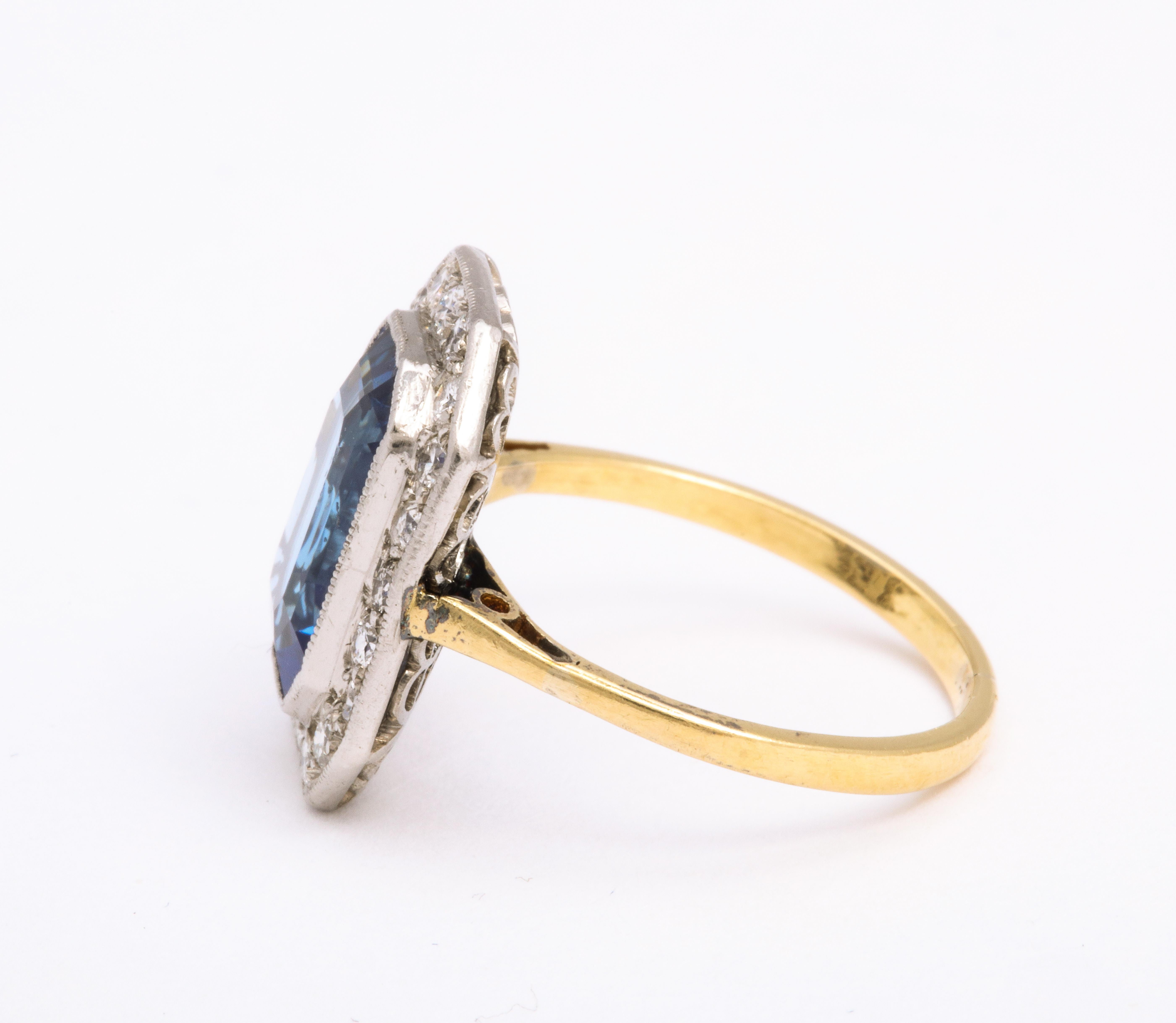 emerald cut sapphire ring yellow gold