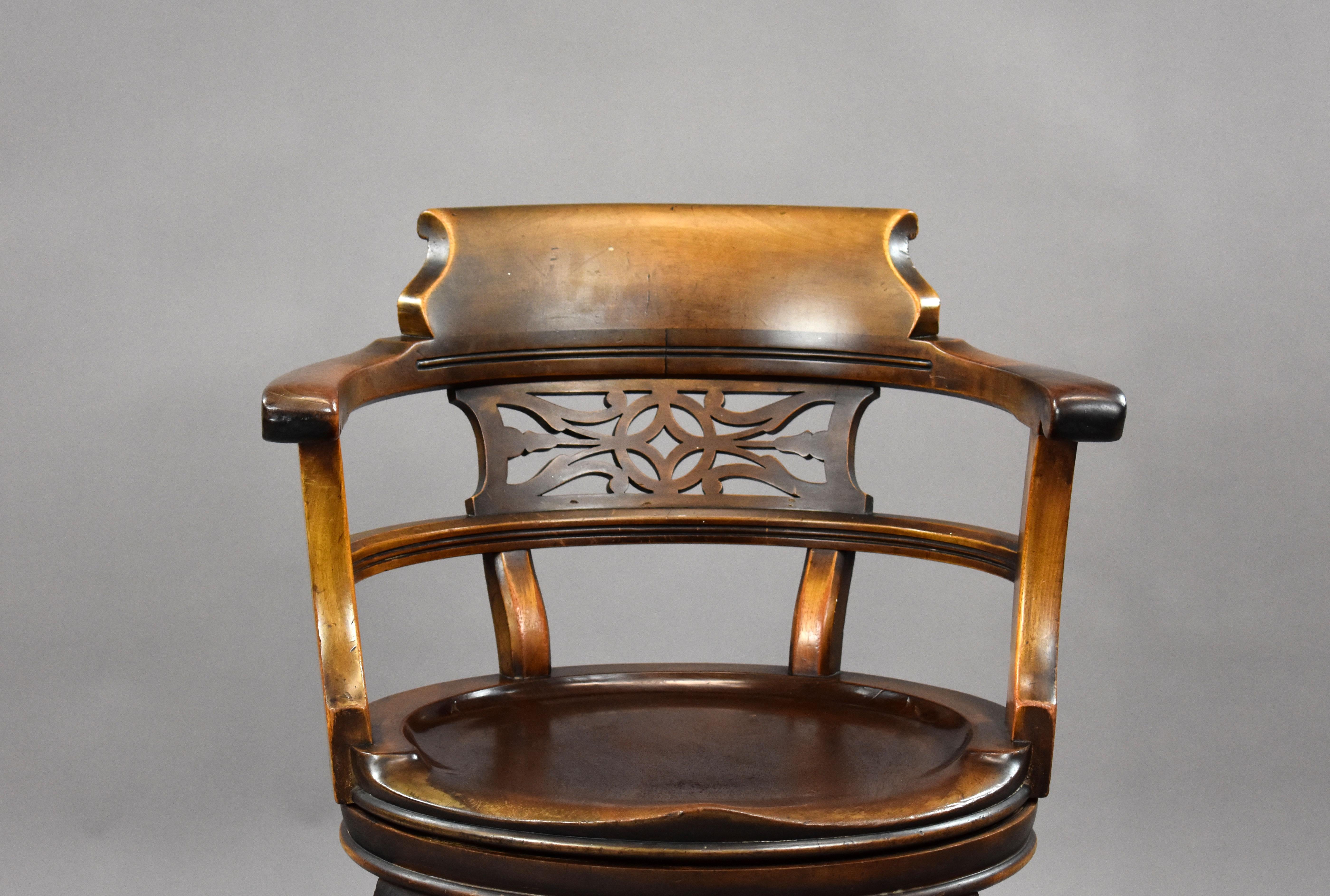 edwardian desk chair