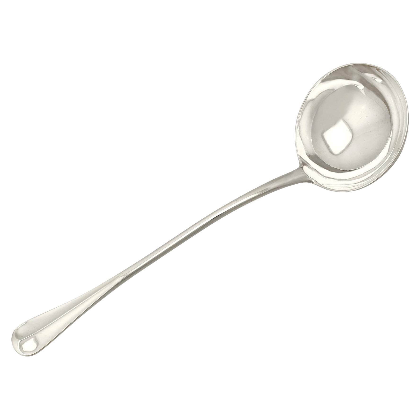 Irish Silver Soup Ladle, Dublin 1785 For Sale at 1stDibs