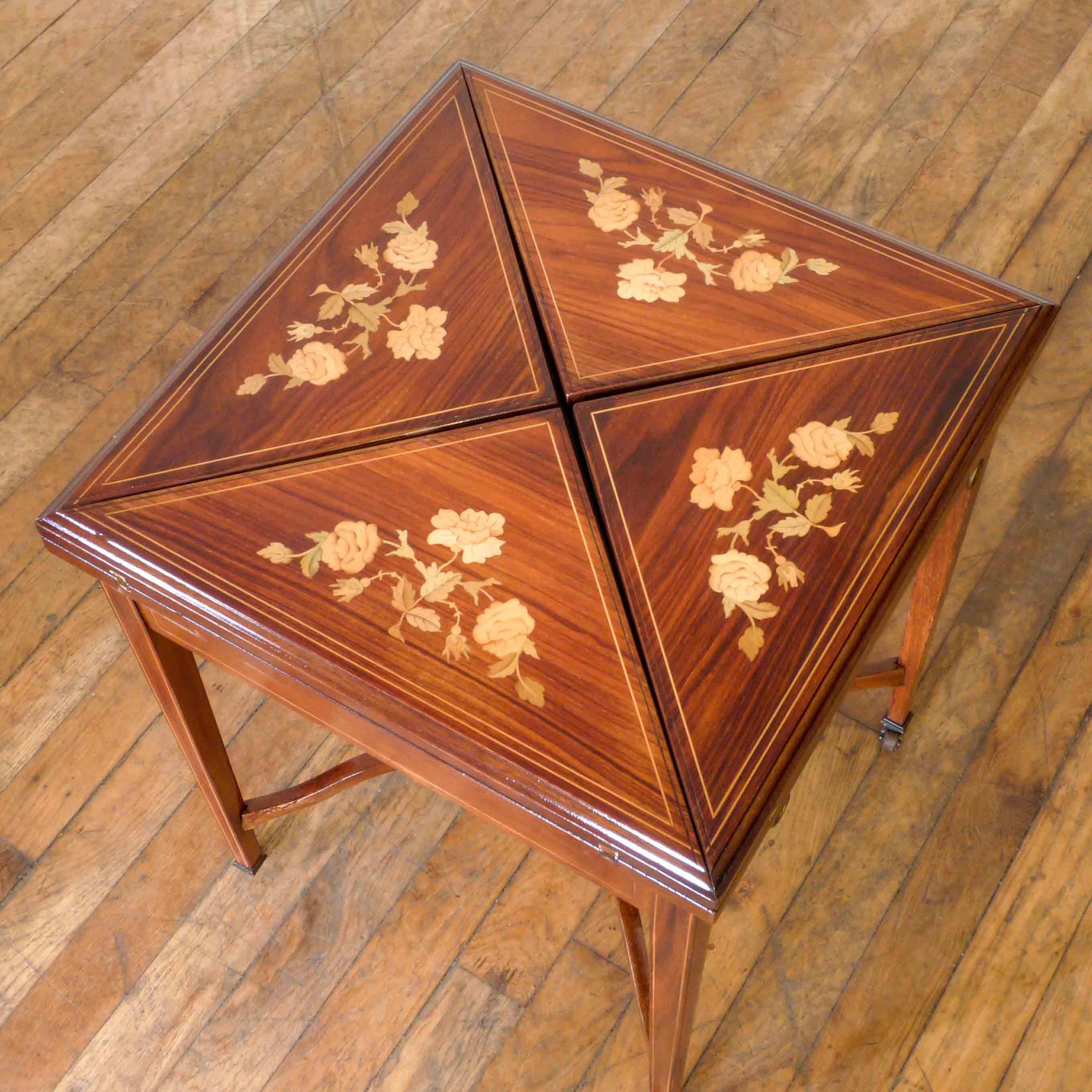 Edwardian Envelope Card Table 4