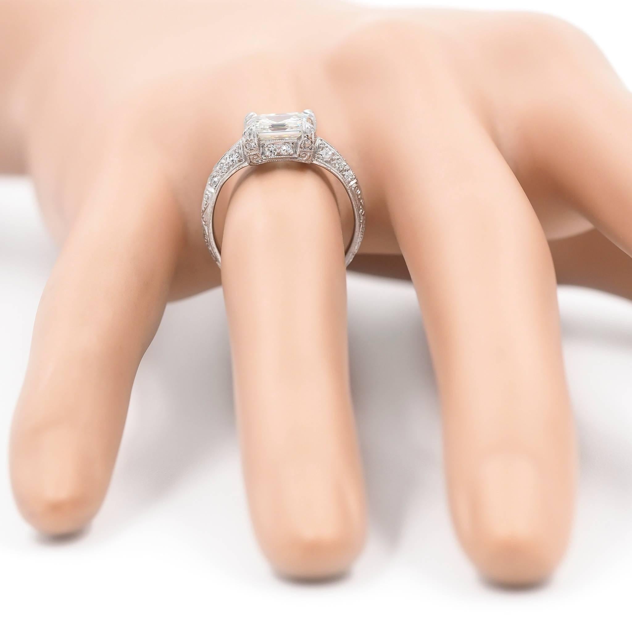 square cut diamond engagement rings