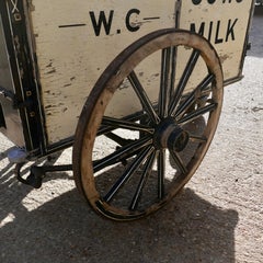 Edwardian Express Dairy Delivery Milk Cart