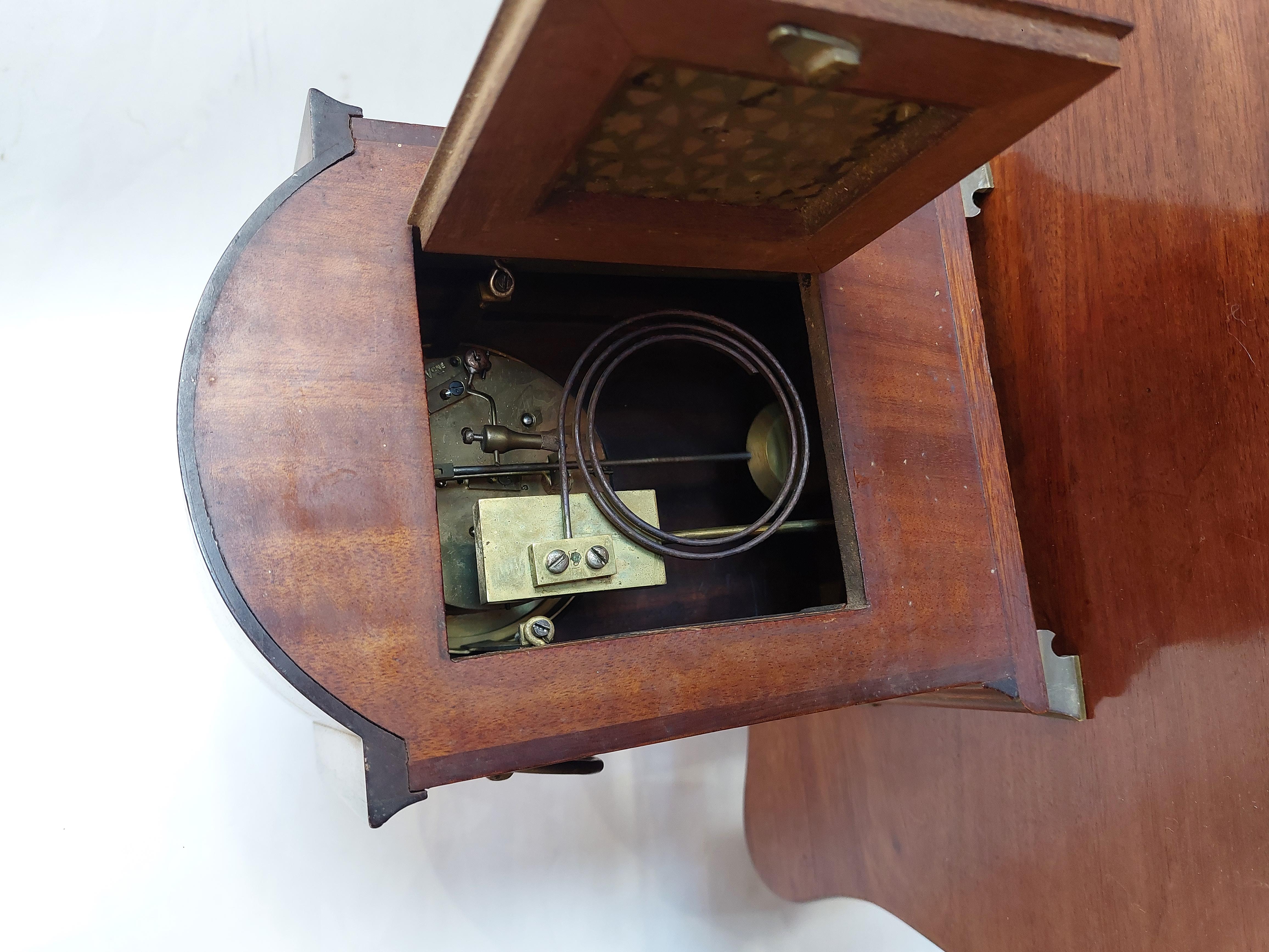 Edwardian French Mantel Clock - case by Maple & Co For Sale 5