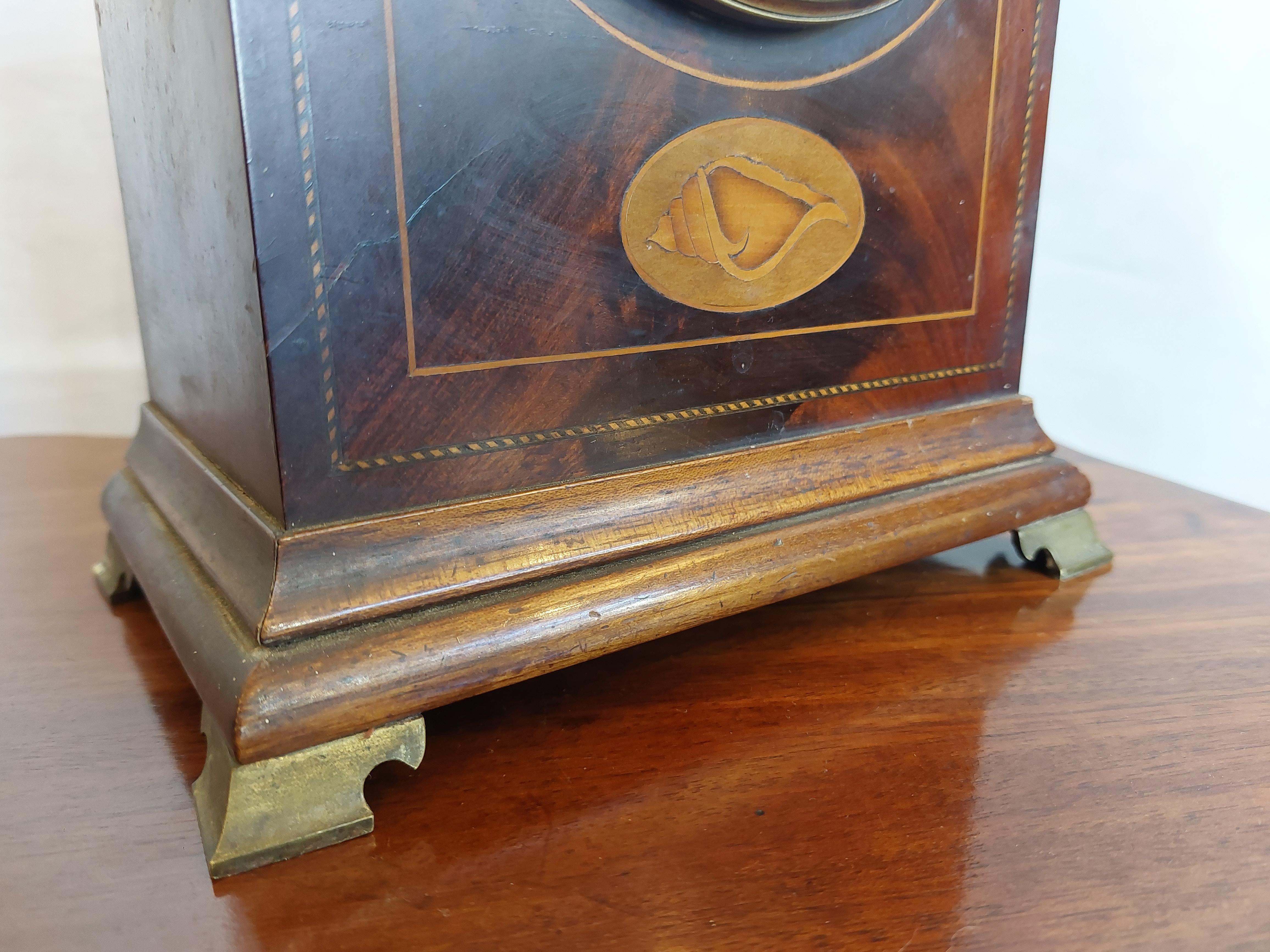 Edwardian French Mantel Clock - case by Maple & Co For Sale 1