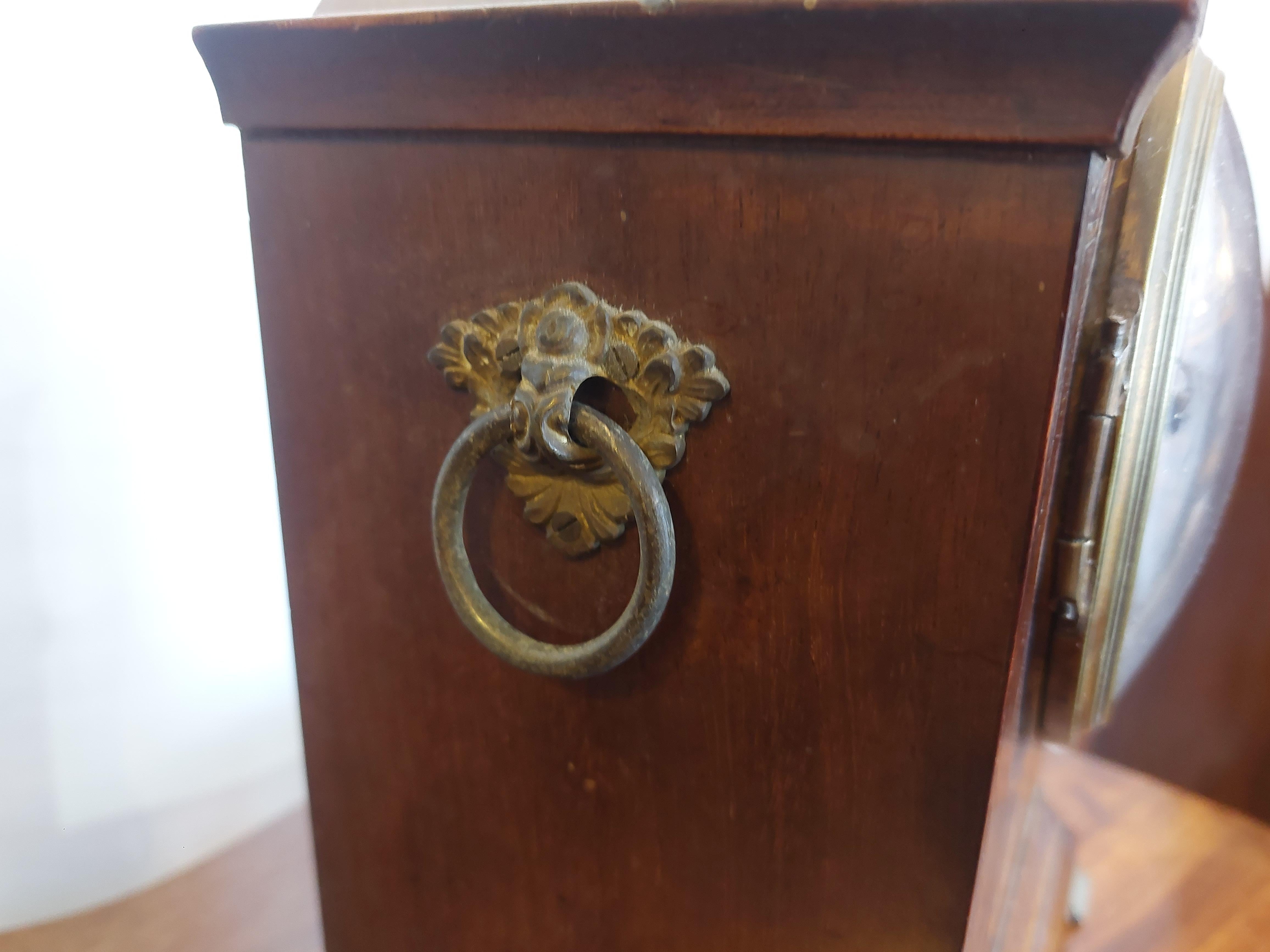 Edwardian French Mantel Clock - case by Maple & Co For Sale 3