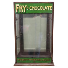 Edwardian Fry’s Counter Top Shop Display Cabinet