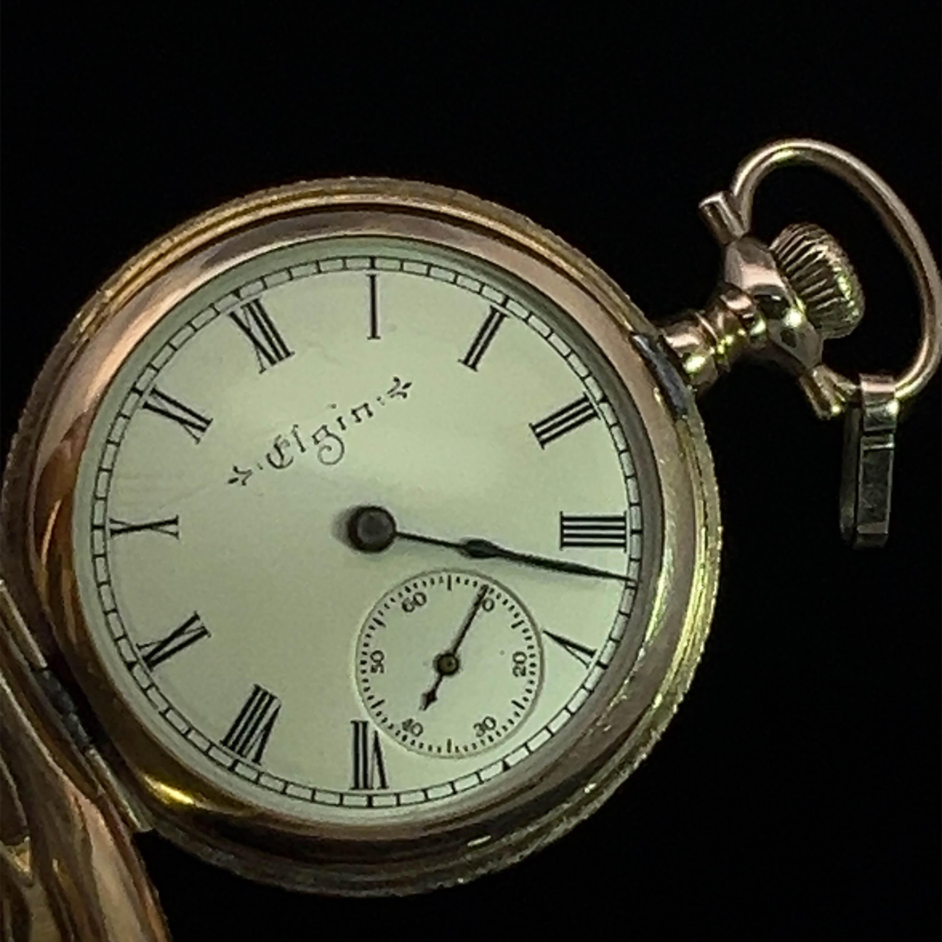 Edwardian Full Hunting Pocket Watch Circa 1910 For Sale 3