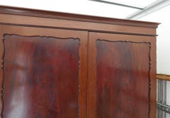 Edwardian Gentleman’s Mahogany Wardrobe Compactum by Merryweather, London