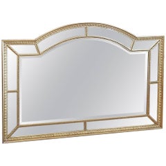 Antique Edwardian Giltwood Mirror