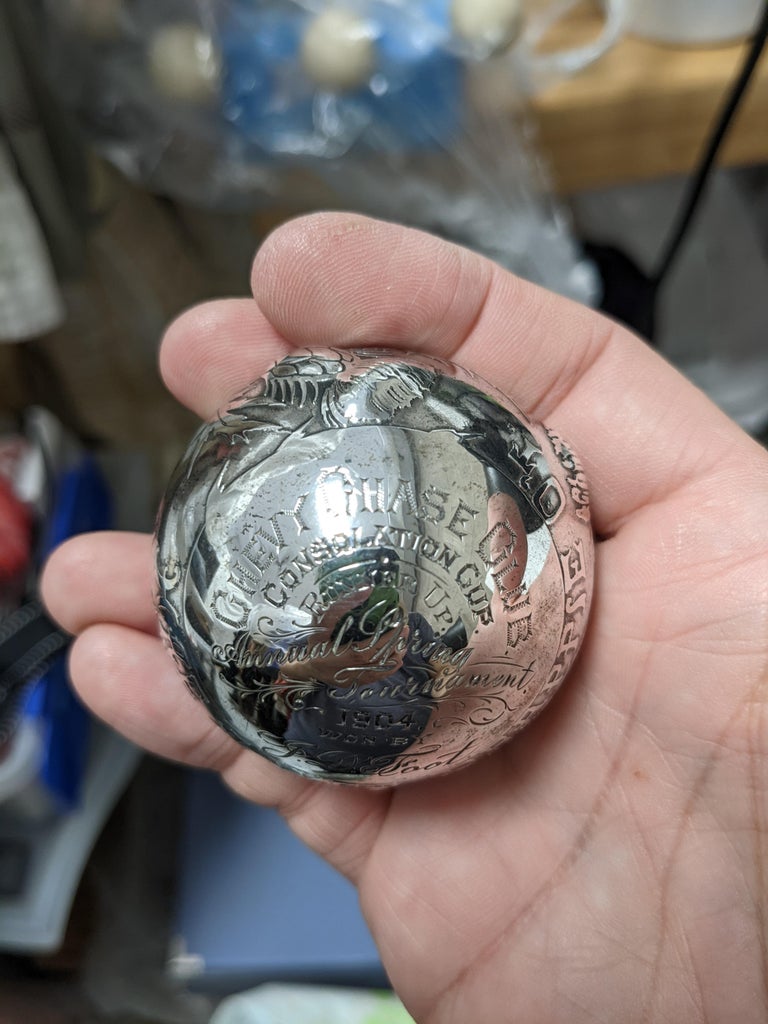 Edwardian Gorham Sterling and Crystal Decanter, Scottish Thistle For