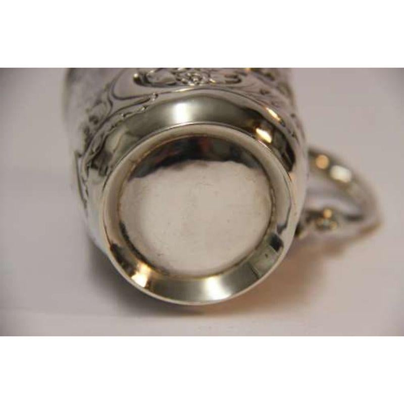 Tankard aus signiertem Silber von Edwardian Hall, Sheffield, 1901 - 2 (Englisch) im Angebot