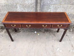 Edwardian, Hall Table with Drawer