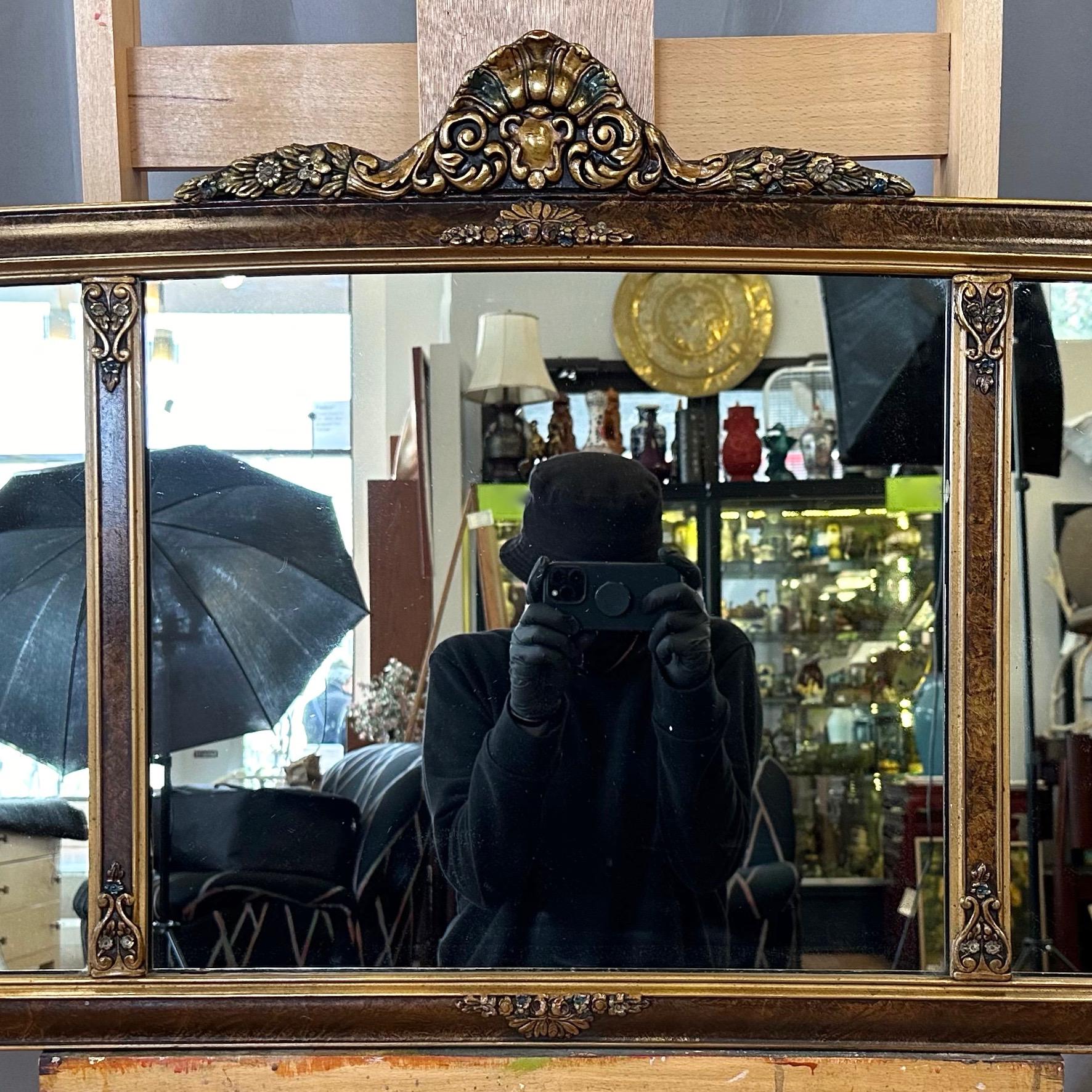 antique 3 panel mirror