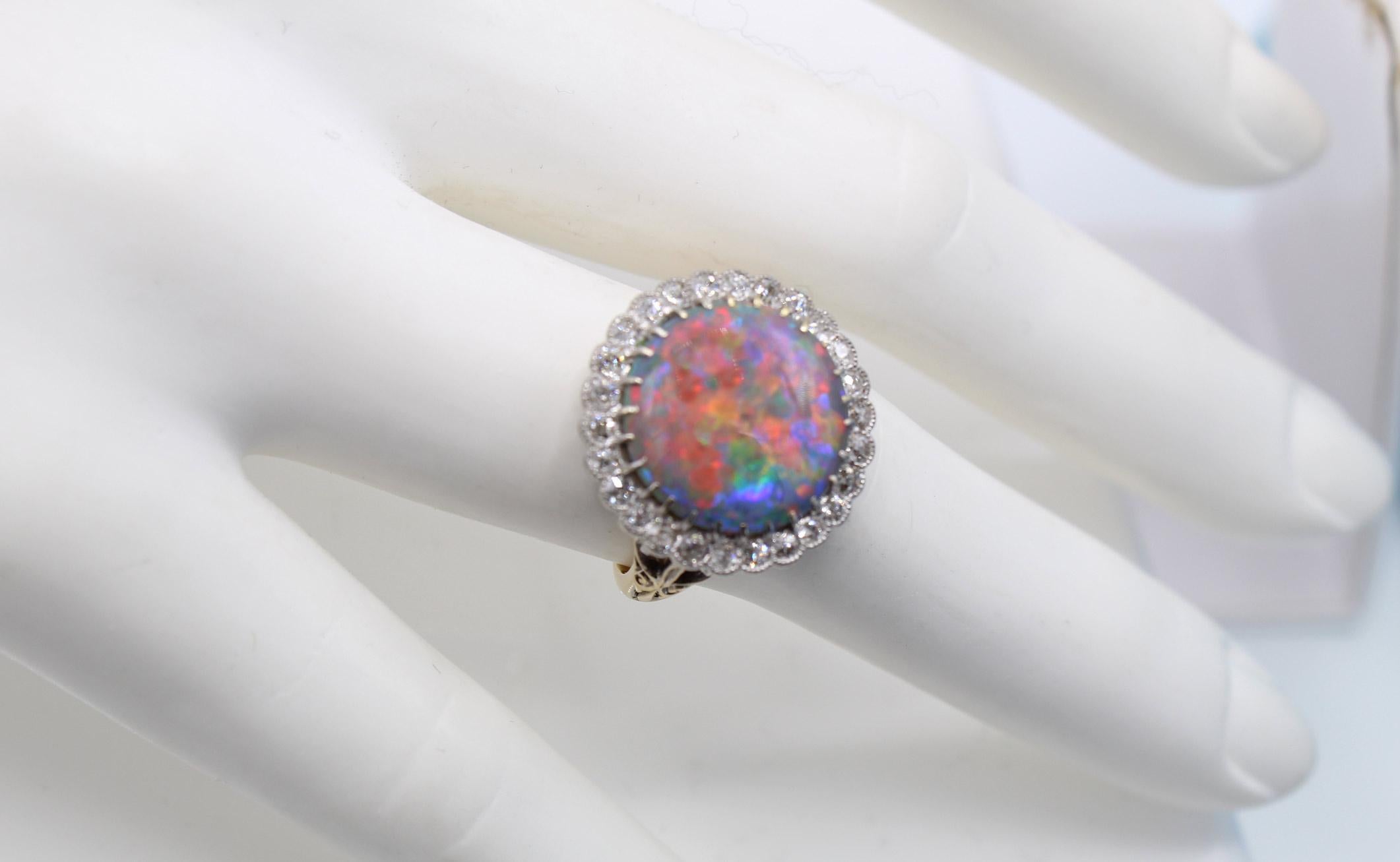 harlequin opal jewelry