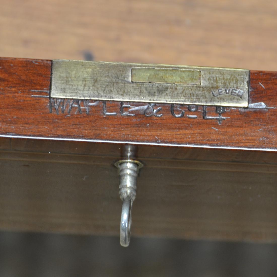 Edwardian Inlaid Mahogany Antique Writing Table (Europäisch)