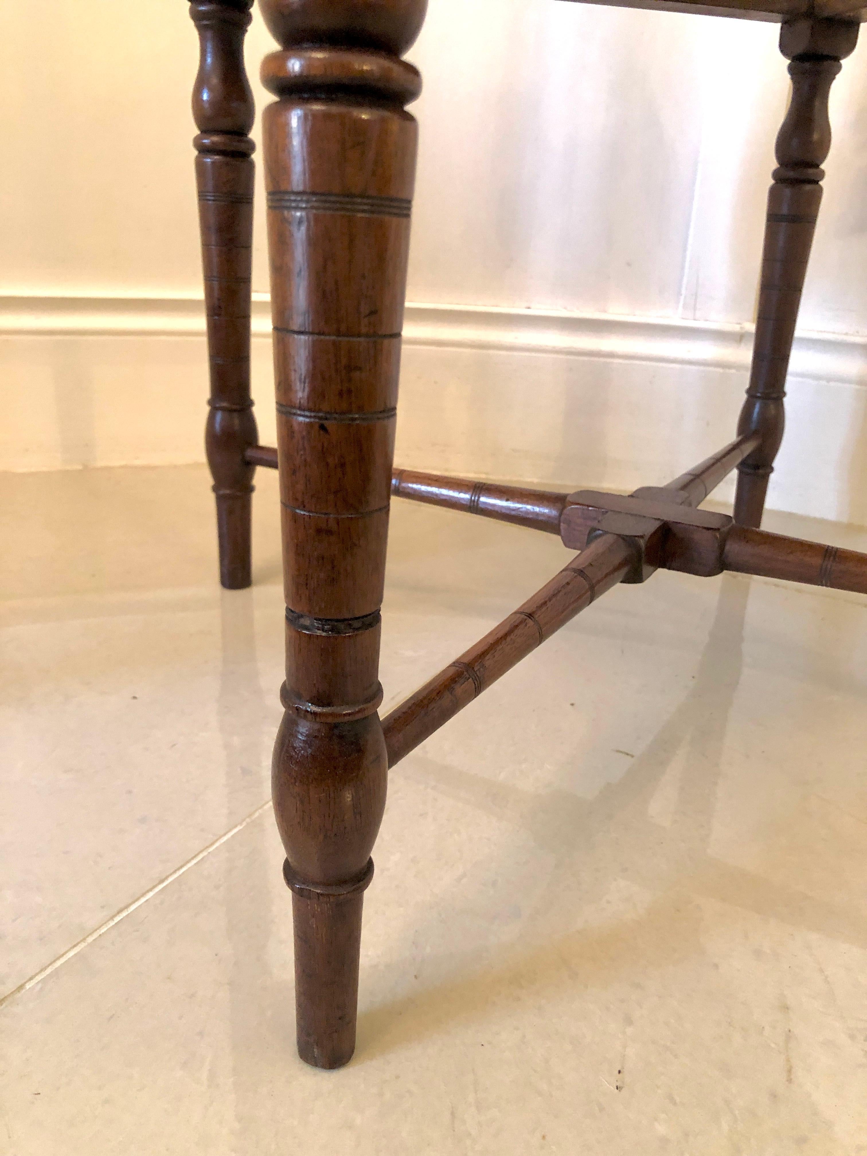 Other Antique Edwardian Inlaid Mahogany Corner Chair For Sale