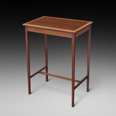 Edwardian Inlaid Mahogany Occasional Table